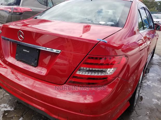 Red 2015 C200 Mercedes-Benz - Luxury Compact Executive Car