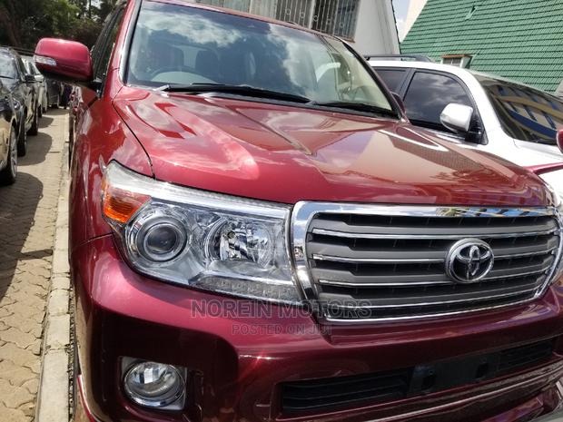 Used 2015 Red Toyota Land Cruiser - Premium Off-Road Vehicle