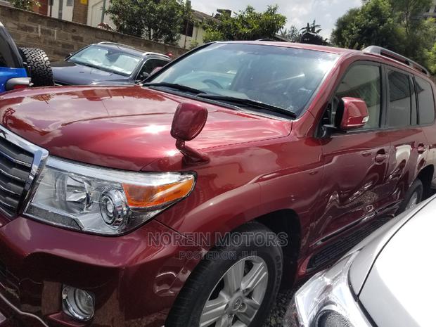 Used 2015 Red Toyota Land Cruiser - Premium Off-Road Vehicle