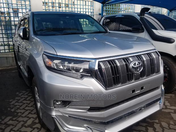 Used 2015 Toyota Land Cruiser Prado in Silver: Powerful Off-Road Vehicle