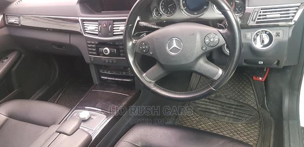 2012 White Mercedes-Benz E350 - Powerful Executive Car