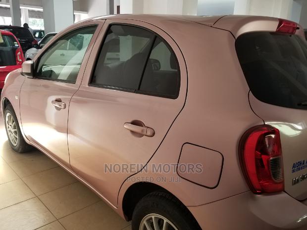 2014 Nissan March Pink - Charming Compact Vehicle for Sale