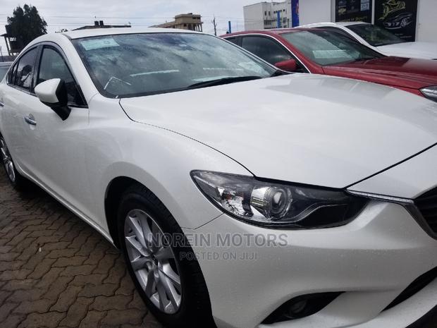 White Mazda Atenza 2015 - Spacious Sedan for Your Drive
