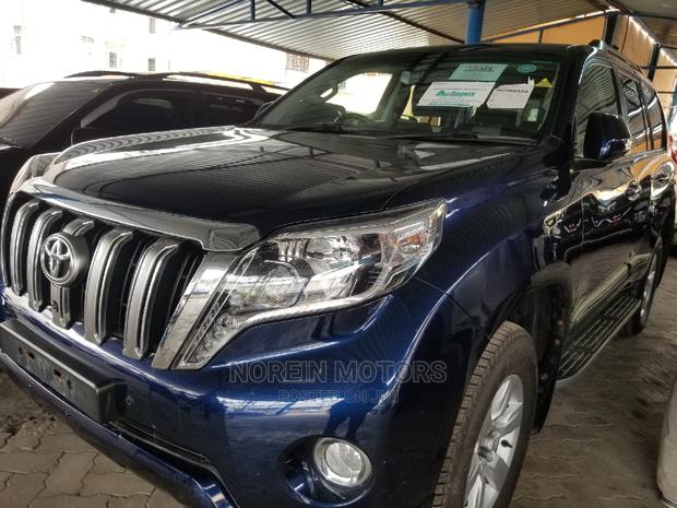 2015 Toyota Land Cruiser Prado Blue - Spacious and Luxurious SUV