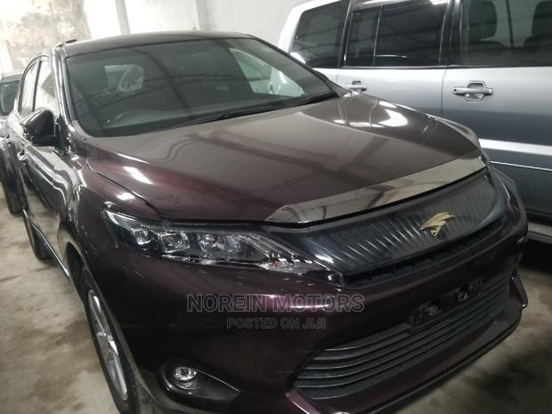 Purple Toyota Harrier 2014: Stylish and Spacious SUV