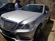 2013 Mercedes-Benz E200 Sedan in Silver up for grabs for sale