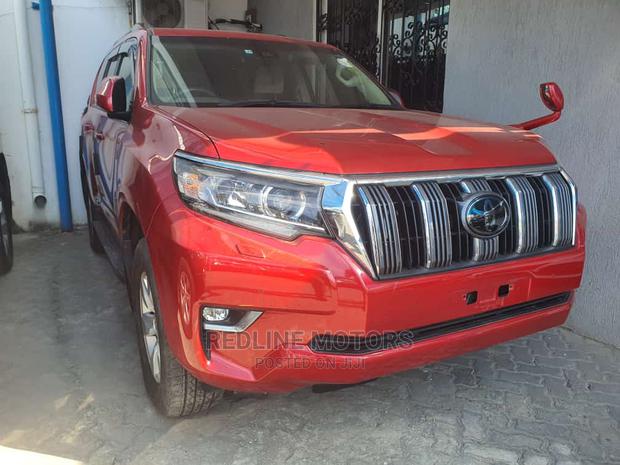2018 Red Toyota Land Cruiser Prado: Premium SUV available