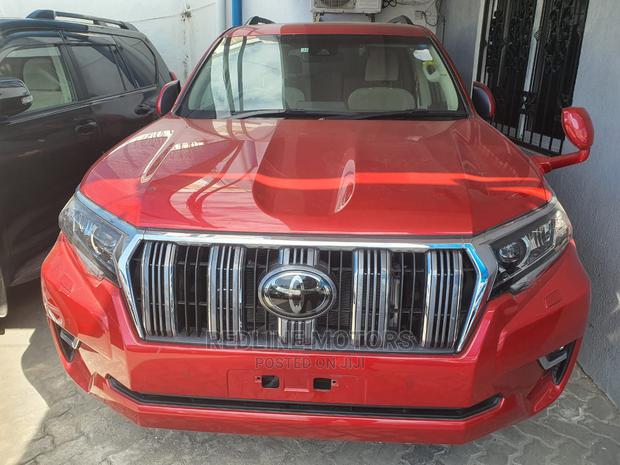 2018 Red Toyota Land Cruiser Prado: Premium SUV available