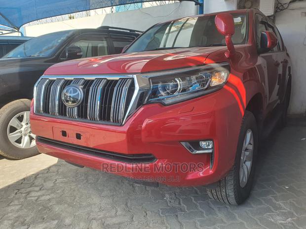 2018 Red Toyota Land Cruiser Prado: Premium SUV available
