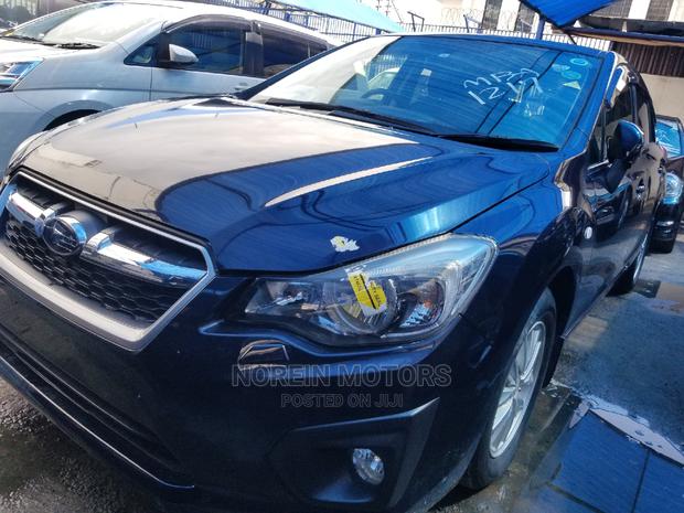 2014 Subaru Impreza in Matt Black: Power and Elegance
