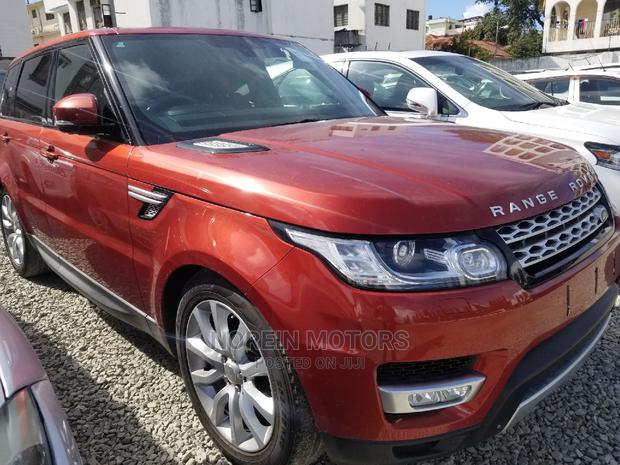 Experience the power and style of a 2016 Land Rover Range Rover Sport in Red. Perfect for off-road adventures. Contact us