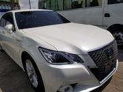 2014 Toyota Crown White with Navigation System for sale