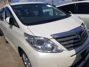 White 2014 Toyota Alphard: Luxury Redefined for sale
