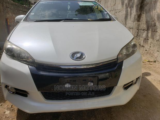 White Toyota Wish 2015 - Quality Pre-owned Vehicle