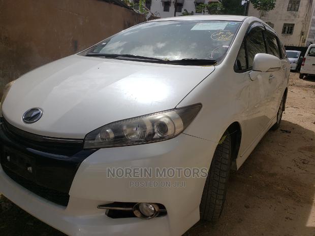 White Toyota Wish 2015 - Quality Pre-owned Vehicle
