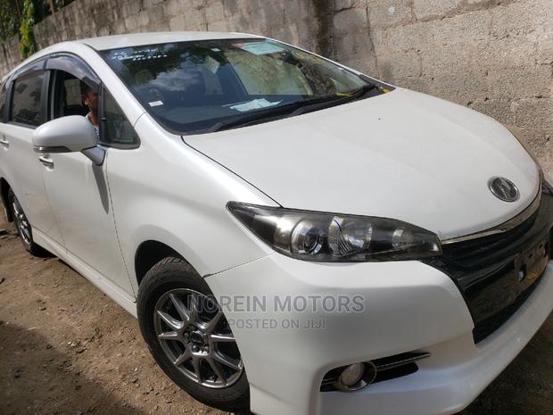 White Toyota Wish 2015 - Quality Pre-owned Vehicle