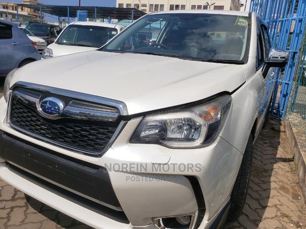 Subaru Forester 2015 in Off White: Durable and Elegant