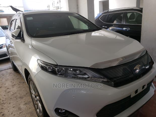 White 2015 Toyota Harrier - Premium Luxury SUV