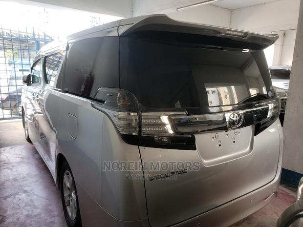 Premium 2015 Toyota Vellfire in Silver Finish
