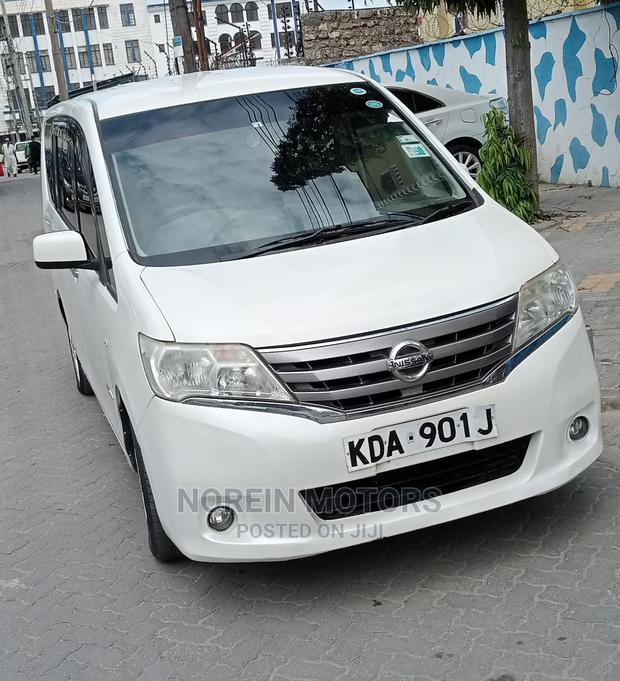 2013 White Nissan Serena - Used Vehicle for Sale