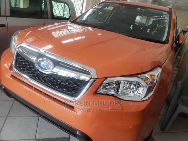 2015 Subaru Forester with Orange Exterior: Sleek and Spacious SUV