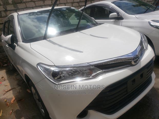 Experience luxury in the 2015 Toyota Fielder Corolla Pearl, a spacious