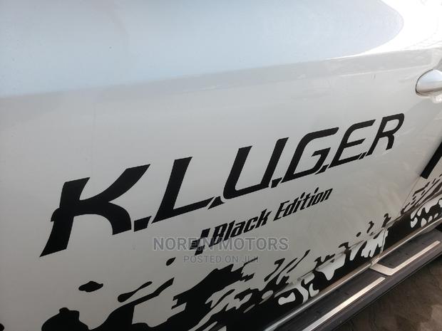 2016 Toyota Kluger White: Used, Well-Maintained SUV