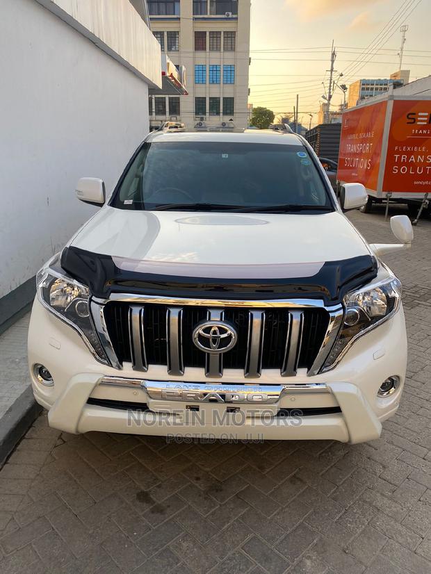 2014 Toyota Land Cruiser Prado in Off-White: Ready for Your Off-Road Journey