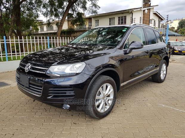 2014 Black Volkswagen Touareg - Stylish Off-Roader