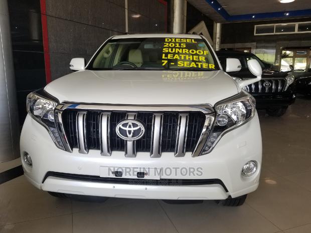 Off-White 2015 Prado Toyota Land Cruiser SUV for Sale