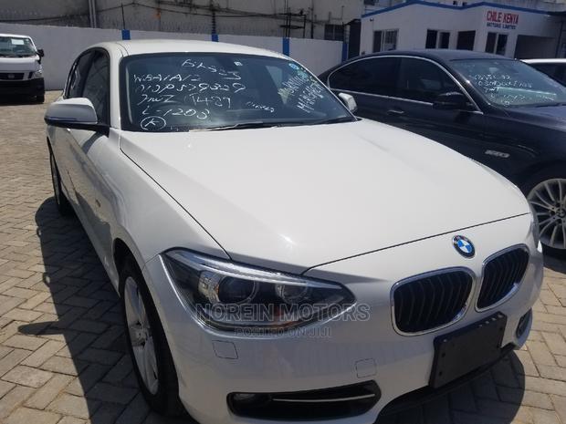 14 BMW 116i Pearl M Sport Sedan: 136hp, 6-speed manual, leather seats, parking sensors,