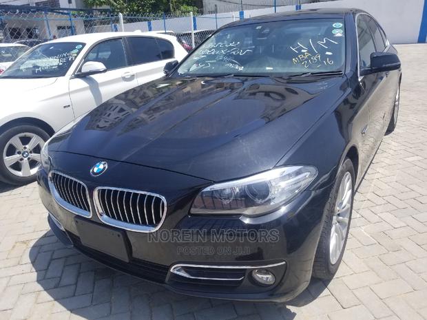 2014 Blue BMW 523i Saloon