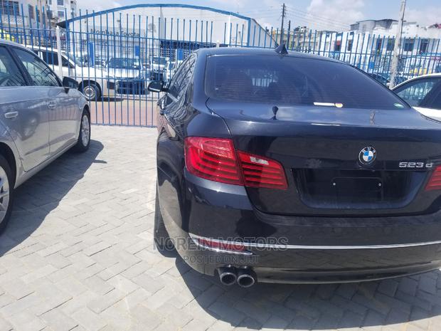 2014 Blue BMW 523i Saloon