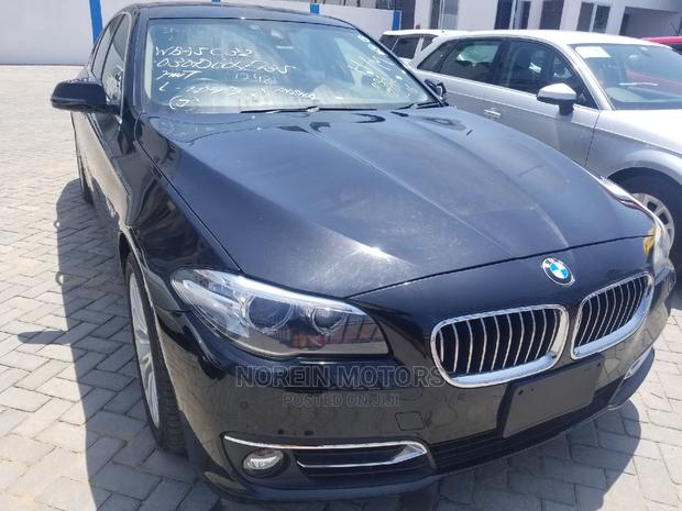2014 Blue BMW 523i Saloon