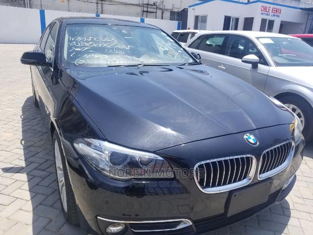 2014 Blue BMW 523i Saloon
