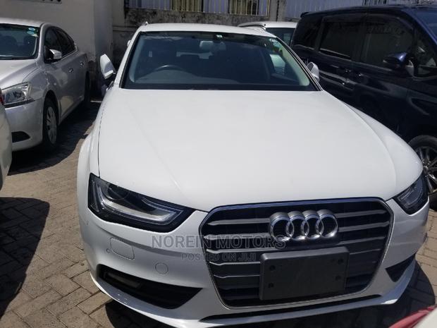 2015 Audi A4 White Premium Sedan