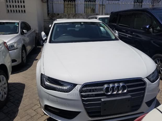 2015 Audi A4 White Premium Sedan