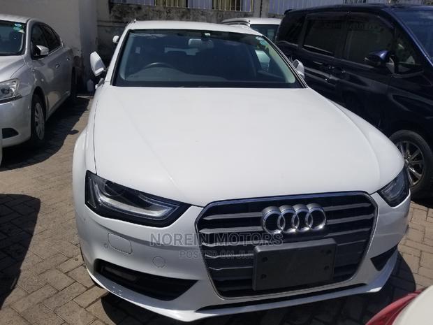 2015 Audi A4 White Premium Sedan