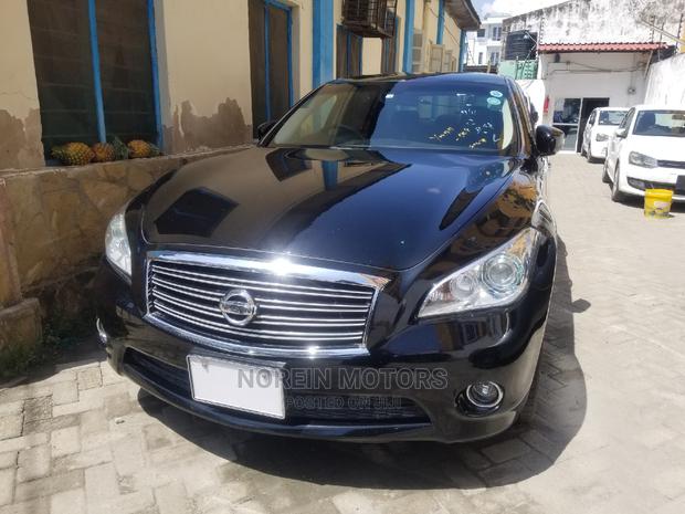 Matt Black 2014 Nissan Fuga - Elegant Sedan on the Market