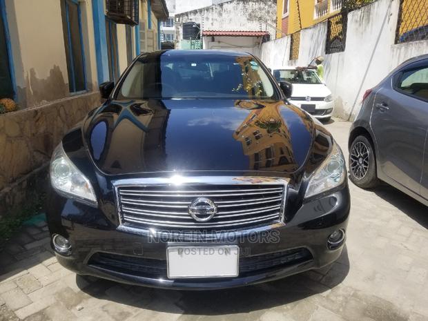 Matt Black 2014 Nissan Fuga - Elegant Sedan on the Market
