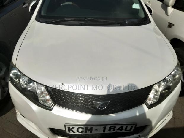 2011 Toyota Allion in White: Modern Sedan for Your Journey