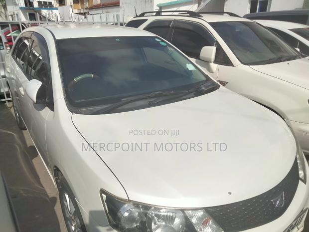 2011 Toyota Allion in White: Modern Sedan for Your Journey