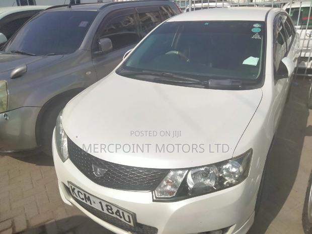 2011 Toyota Allion in White: Modern Sedan for Your Journey