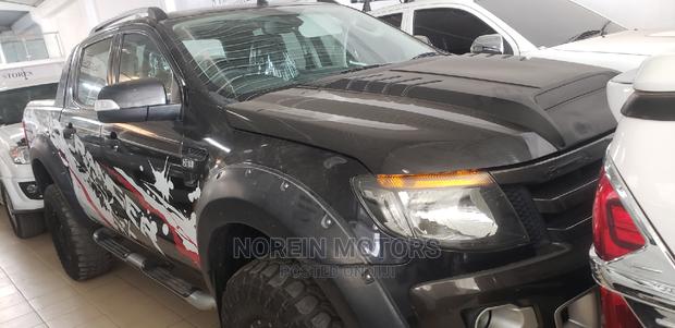 2014 Ford Ranger in Matt Black: Sleek Pickup Truck for Sale