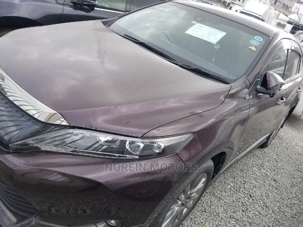 2014 Toyota Harrier Burgundy - Used Luxury SUV for Sale