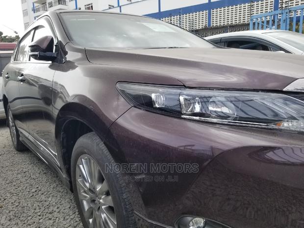 2014 Toyota Harrier Burgundy - Used Luxury SUV for Sale
