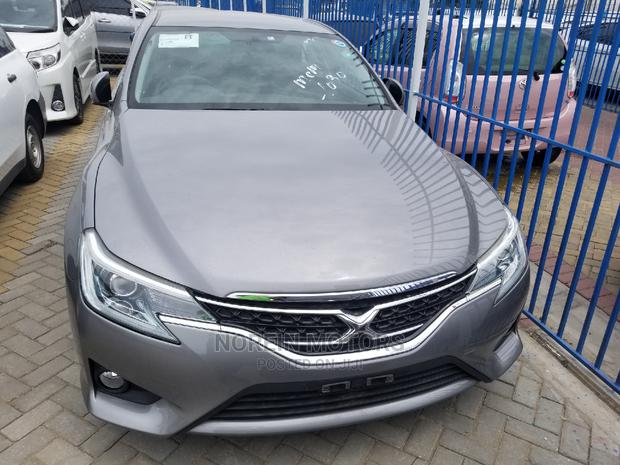 2014 Toyota Mark X in Gray - High-Quality Pre-owned Sedan