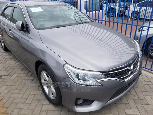 2014 Toyota Mark X in Gray - High-Quality Pre-owned Sedan