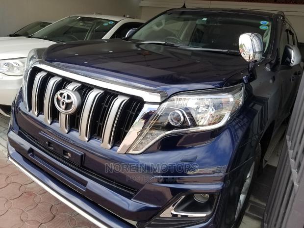 2014 Toyota Land Cruiser Prado Blue - Reliable and Stylish SUV for Sale