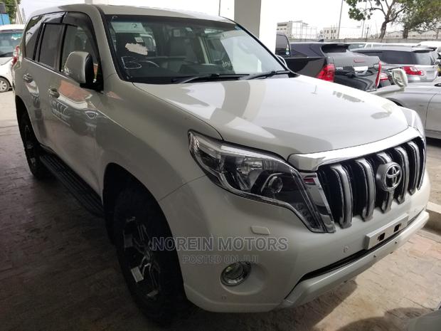 2014 Toyota Land Cruiser Prado - White - Used, 4WD, Automatic